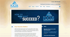 Desktop Screenshot of focusforeffectiveness.com